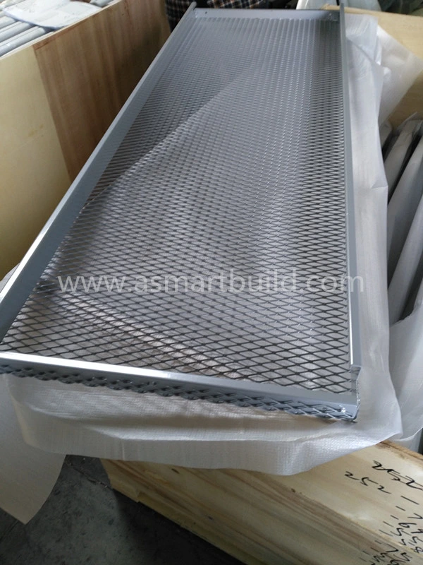 Gray Color Power Coated Metal Ceiling with Different Mesh Design Available