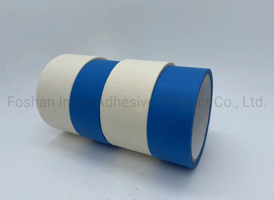 Wonder Rubber base cinta de papel de crepé de alta calidad y color