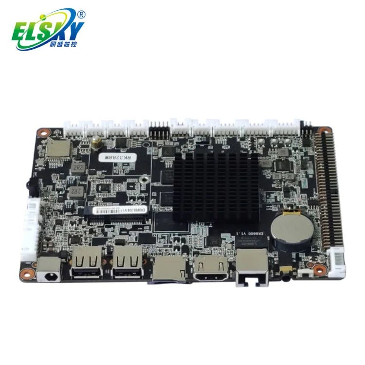 Elsky Ek8800 Placa Madre para Android Smart TV Box Apoyo Rockchip RK3288 CPU 2G/4G/8g/16g de RAM HD-Mi Edp Lvds USB 2.0 de 6*4*COM