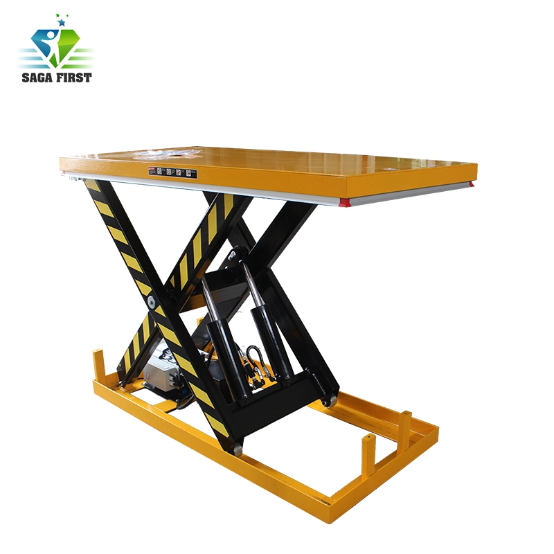 2000kg Cargo Goods Hydraulic Scissors Lift Tables Lifting Jack