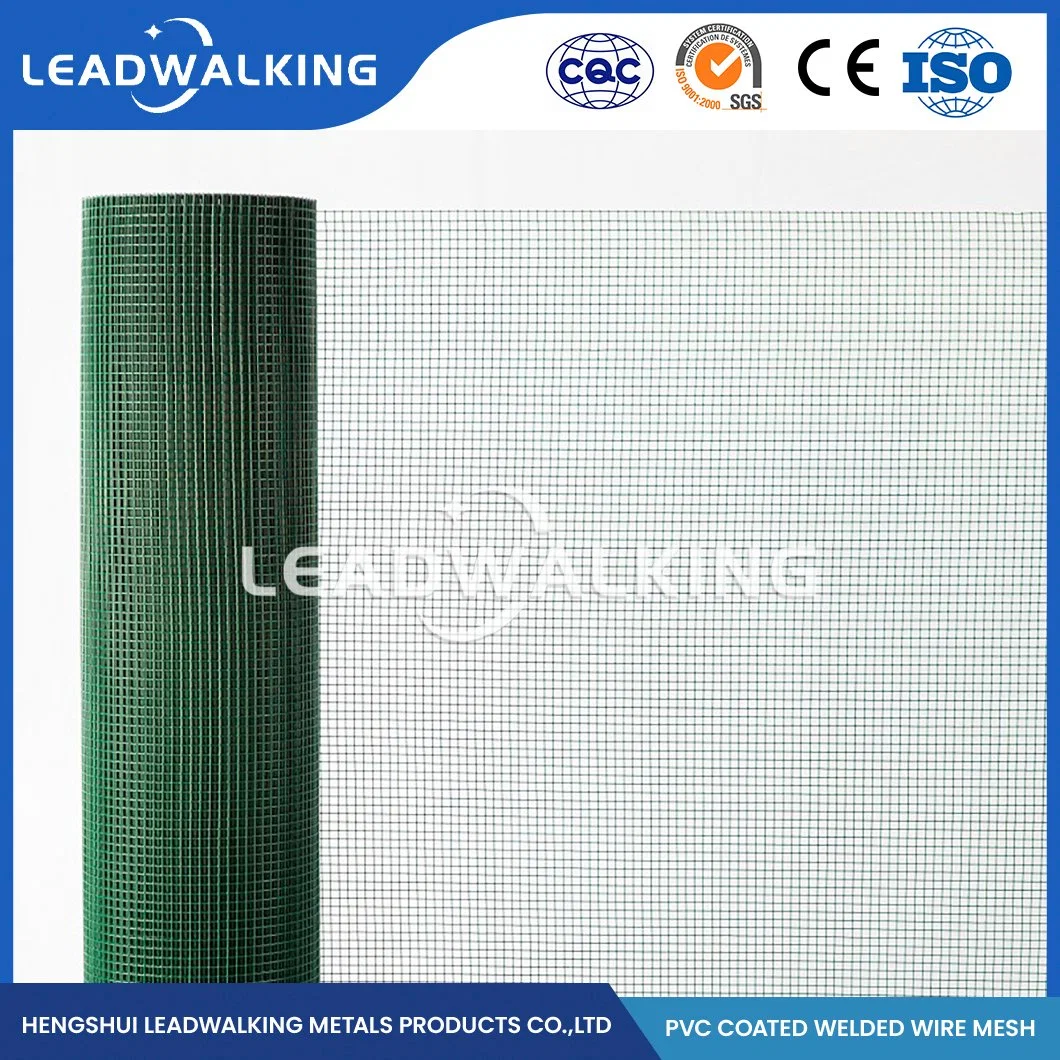 Leadwalking 2X2 Galvanized Welded Welded Wire Mesh Fence Panel Suppliers Custom Electro Galvanized Welded Mesh China 1/2 Inch Plastic Coated Welded Wire Mesh