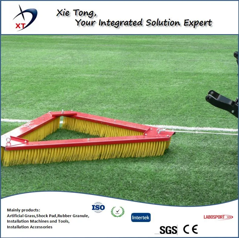 Smg Similar Artificial Grass Triangle Brushing Machine