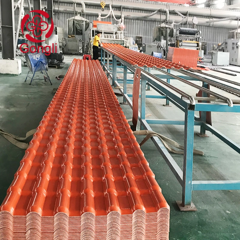 UPVC Roof Sheet Tile Roofing Sheets Building Roof Tile Plastic Roof Tile Wall Tile Blue Roof Tile PVC Sheet for Roofing