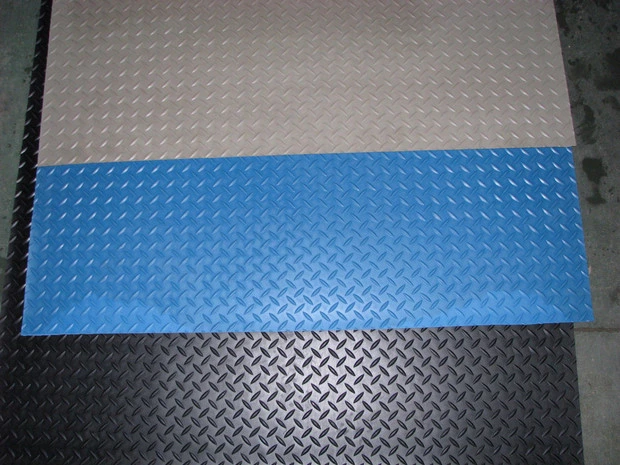 O padrão de losango Anti-Skid Garagem Borracha Tapete do Piso de borracha para promoção do Piso