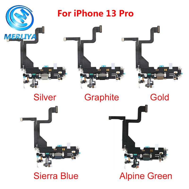 Charging Port Charger Dock Mic Flex Cable for Iphon 11 12 13 PRO Max