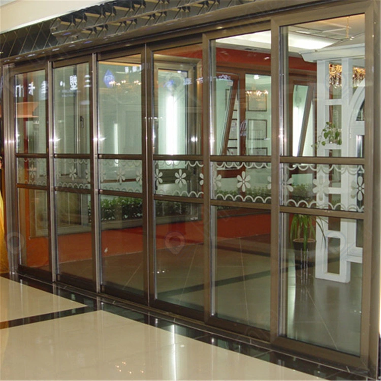 Residential Exterior Insulated High quality/High cost performance  Aluminum Glass Sliding Door for Villa