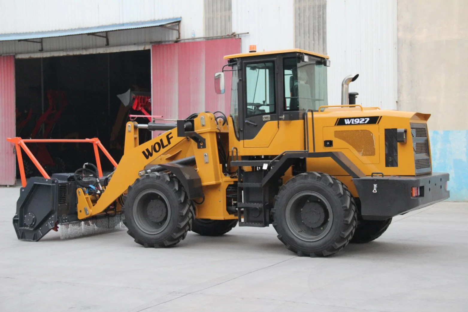 Brazil Popular Front Loader 2,7ton Radlader für den Straßenbau