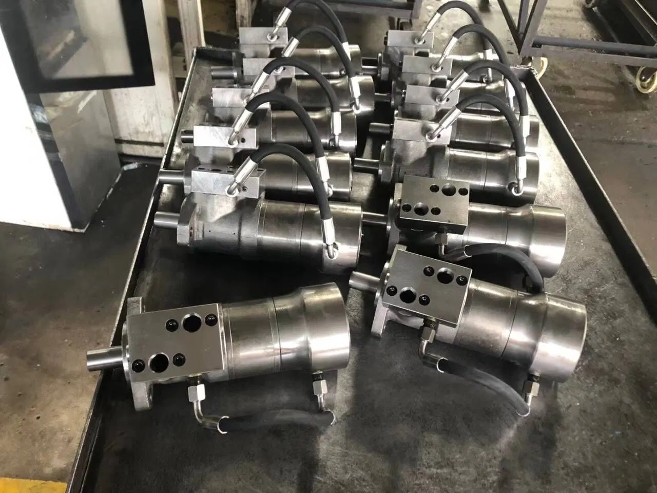 Moteur hydraulique orbital série OMV pour pièces de machines