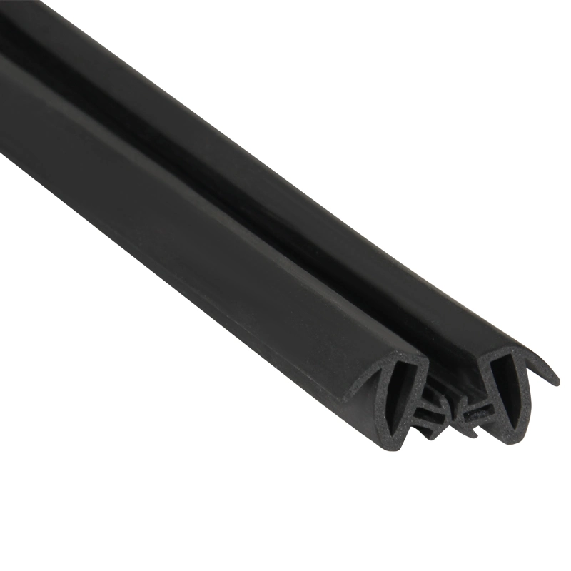 China Auto Parts Acabamento Black Silicone EPDM Rubber Seal Rubber Window Rubber Sealing Strip