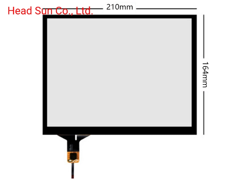 10.4" Capacitive Touch Screen I2c Interface Industrial Multi-Touch G+G