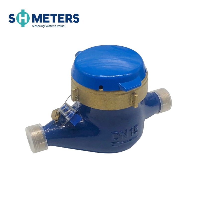 High quality/High cost performance  1/2inch~2inch Household Vane Wheel Dry Dial Multi Jet Water Meter