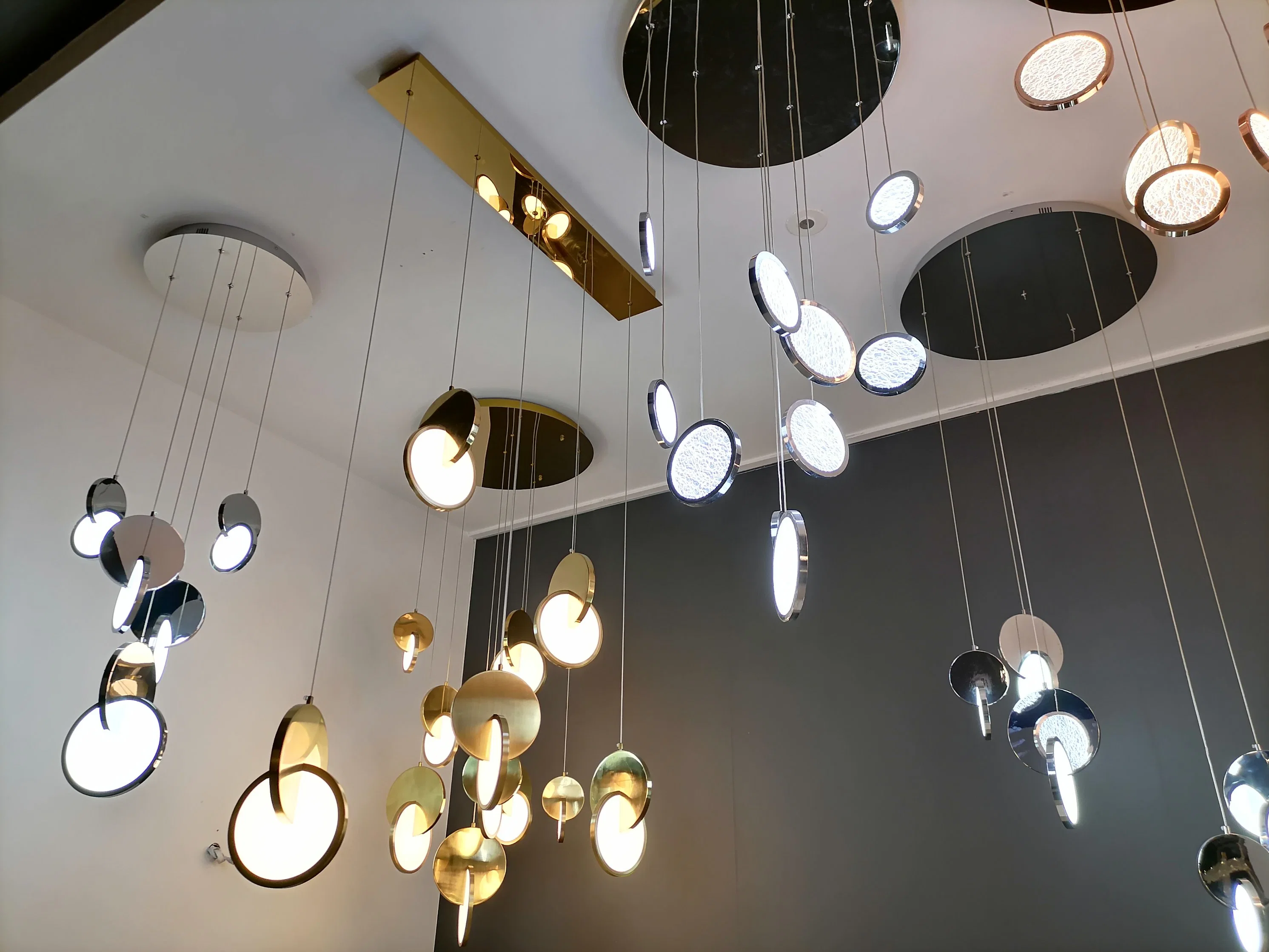 Poignée de commande unique lampe moderne pour Accueil Hôtel Restaurant escalier salle de séjour de l'Espace Décoration