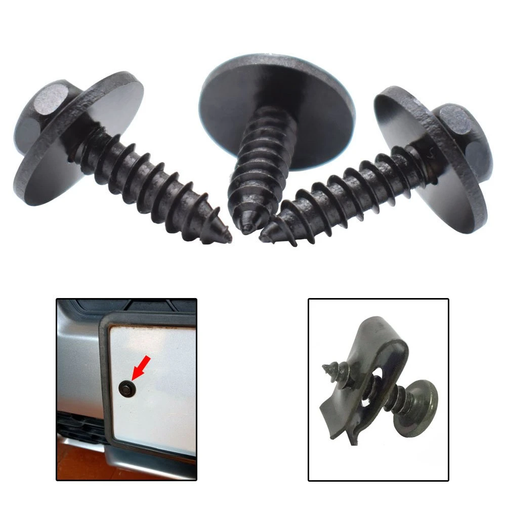 Auto Self Tapping Screw Hex Head with Washer Screw Metal Automotive Bolt Screw for Car Accessories