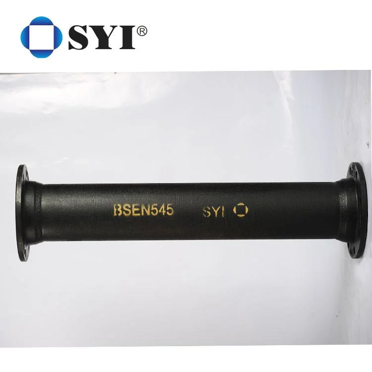 DN80 to DN2000 ISO 2531 En 545 Ductile Iron Cast Double Flanged Pipe for Water Supply