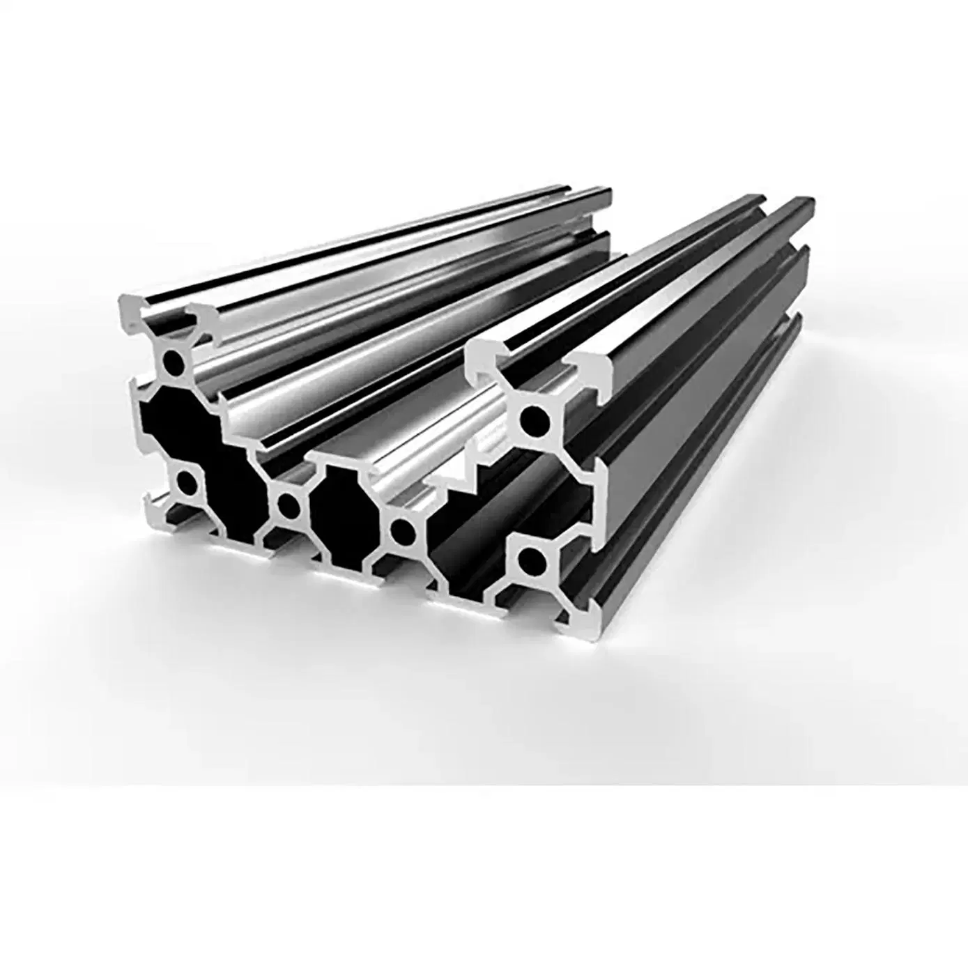 Aluminium Extrusion Profil Frame T Slot V Slot 40X40 Custom Extruded