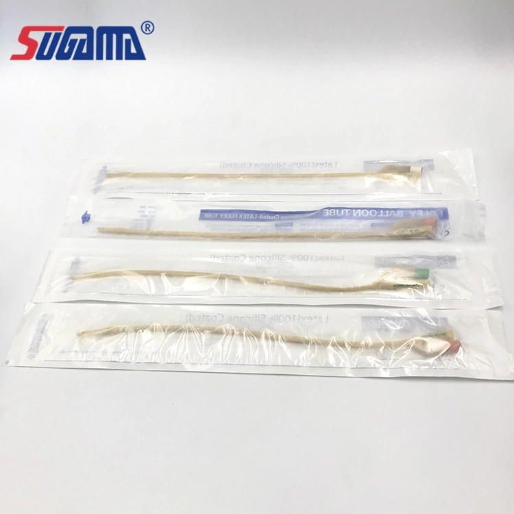 High Quality 100% Silicone 2-Way Foley Catheter