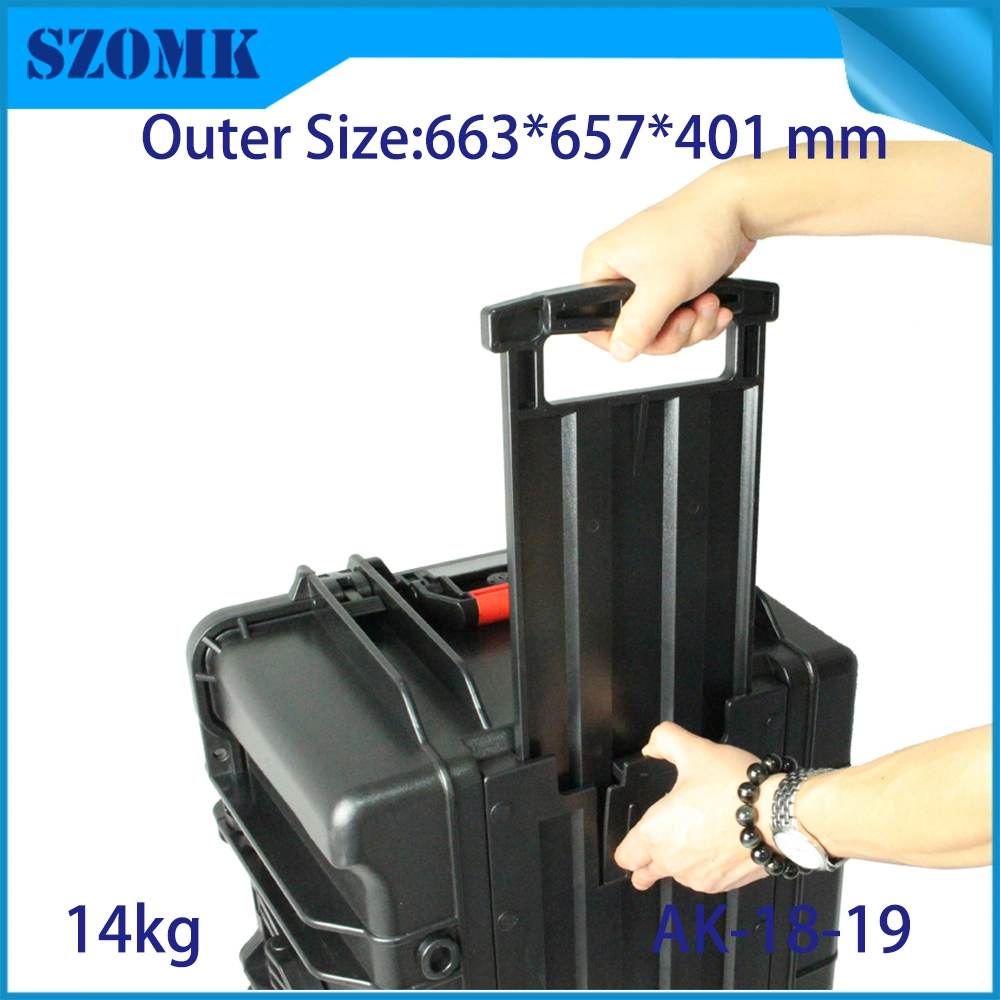 Industrial IP68 Waterproof Handheld Plastic Hard Tool Case