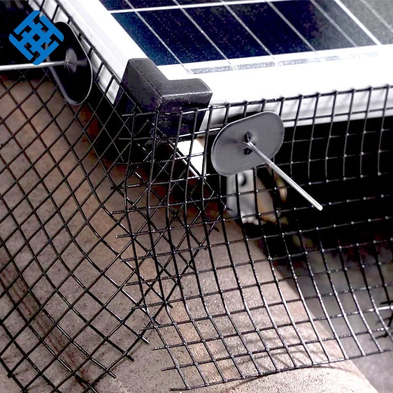 PVC Coated Galvanized Solar Panel Protection Mesh Anti Bird Netting