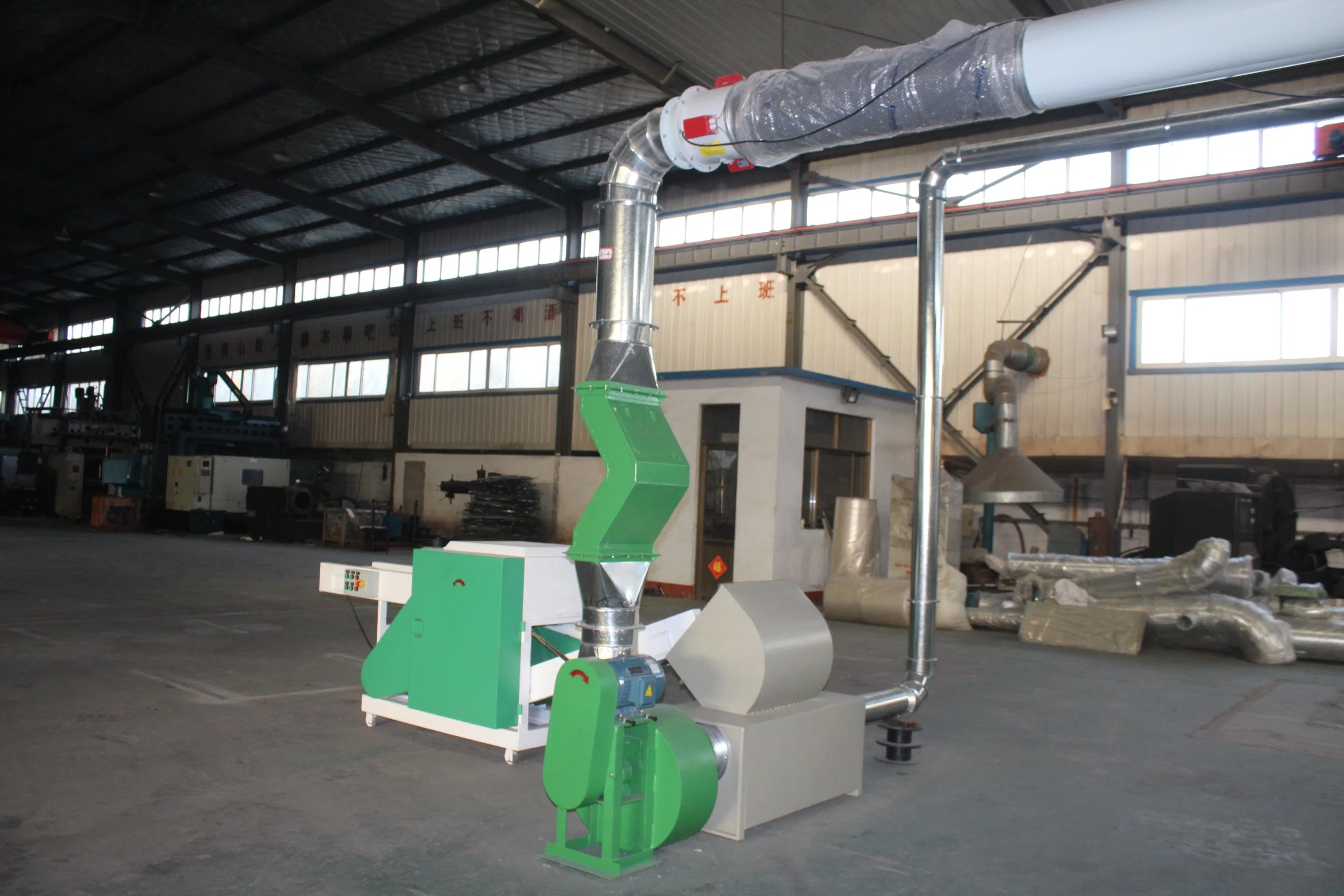 Textile Waste Clothing Yarn Cloth Opening Into Fibershigh-Yield Fully Automatic Textile Waste Recycling Production Line