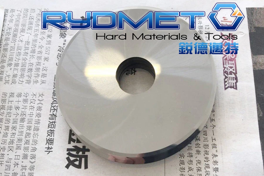 High quality/High cost performance  Solid Tungsten Cemented Carbide Slitting Knives Blades Cicular Round Ring