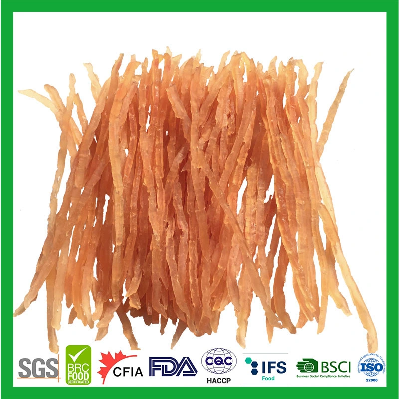 OEM Labels Soft Duck Thin Strips Pet Treats Dog Snacks