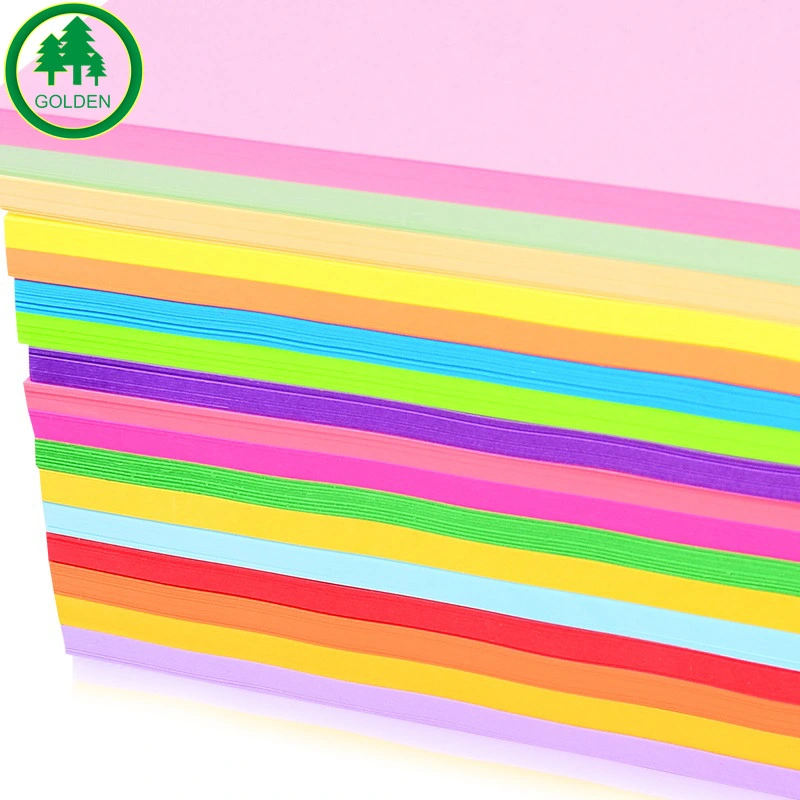 Paper Board Boardcolor bristol de couleur A4 du papier copie couleur du papier offset papier d'impression papier à écrire dans l'École de fournitures de bureau de la papeterie de bureau d'alimentation