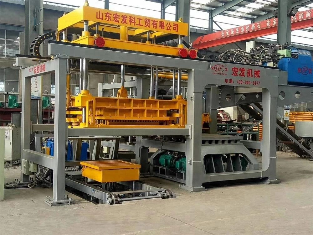 Fully Automatic Concrete Block Making Machine Pallet Free Soil Block Machine Non Pallet Cement Block Making Machine Good Price