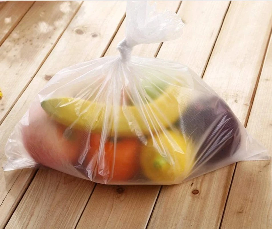 HDPE Supermarket Home Used Custom Plastic Shopping Bags on Roll