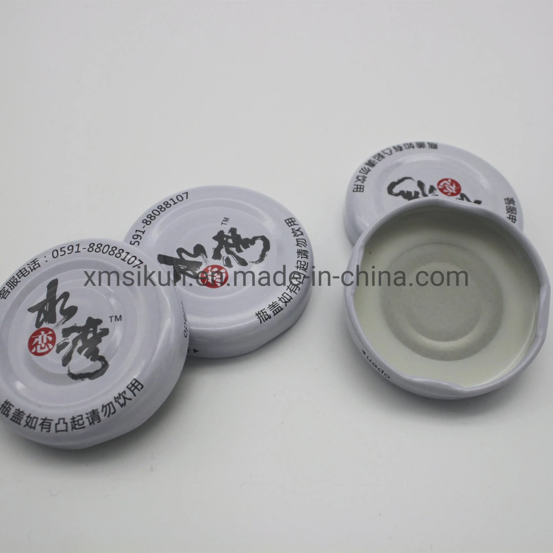 Tinplate Metal Lug Cap Glass Bottle Cap 43# Cheap and High quality/High cost performance  Lug Caps