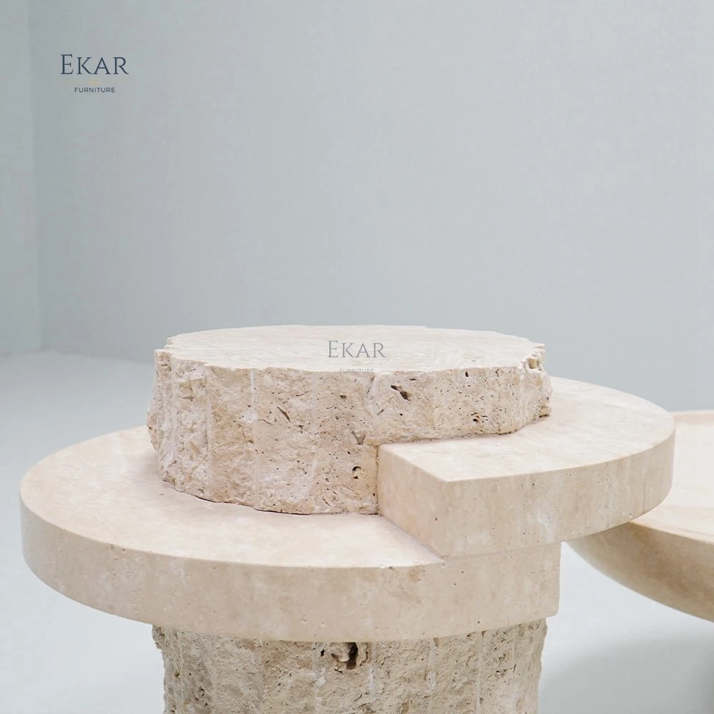 Ekar caliente Venta de muebles modernos de promoción de la base de grandes mesas mesa de café piedra