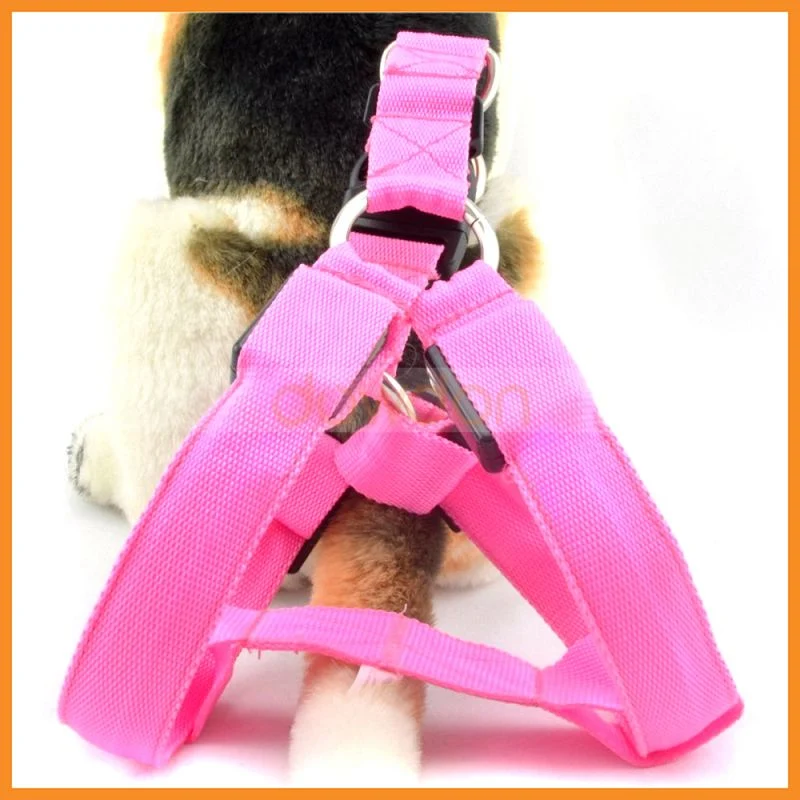 Nylon LED leuchten kundenspezifischer Hundehaustier-Muffen-Verdrahtungs-Leine