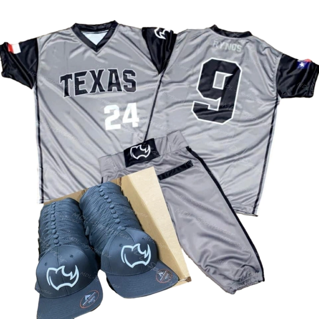 Men&rsquor; S Baseball Jerseys and Pants Custom Design Team Wear Baseball Uniform Sets New Style Comfortable Baseball Uniforms