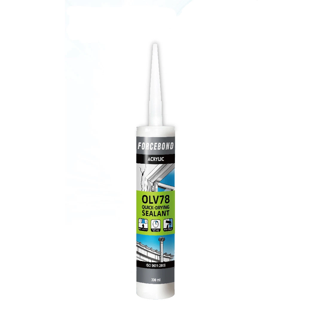 Wholesale Roof Flashing Clear Construction Material Acrylic Sealant Olv78 OEM for Door Seal