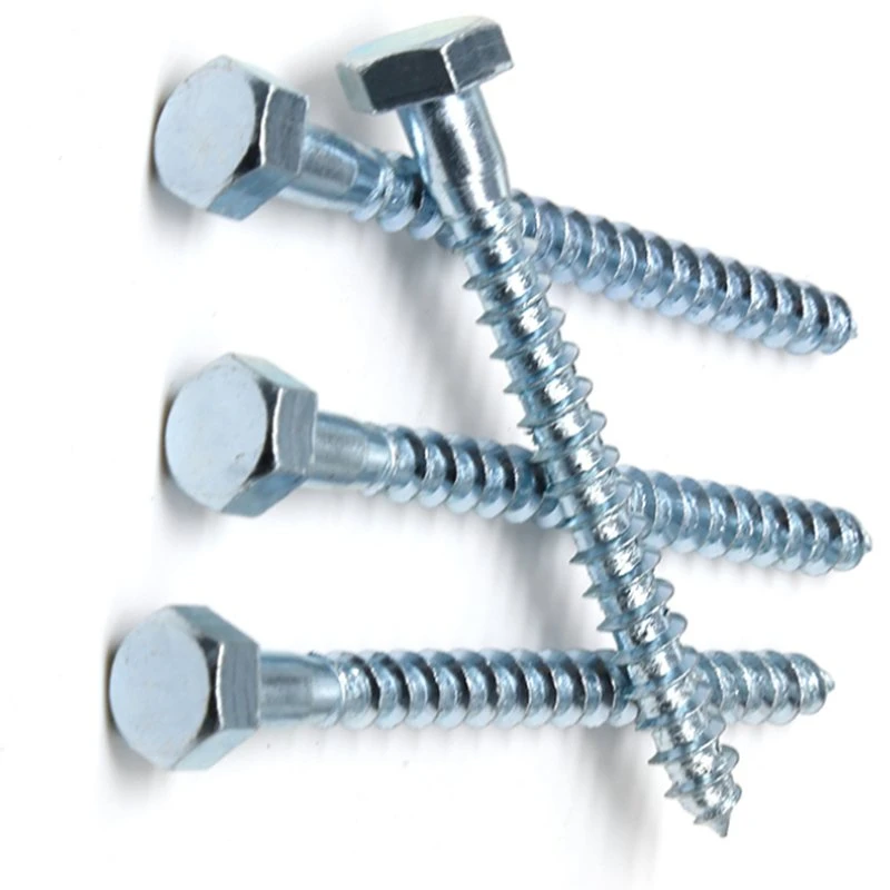 High quality/High cost performance  Hexagon Head Wood Screws DIN571 Stainless Steel