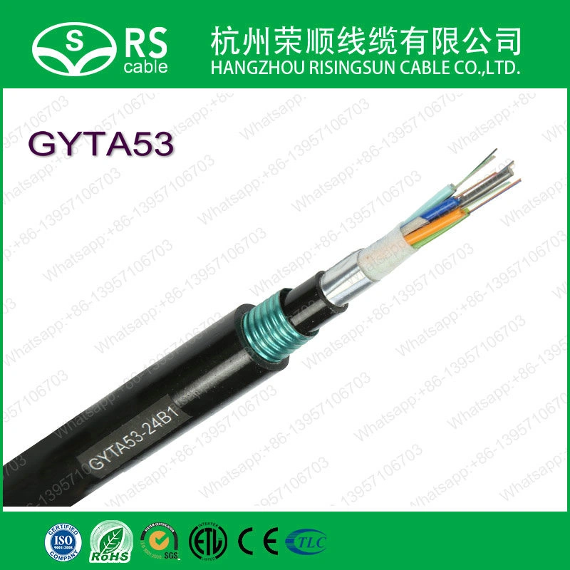 Fiber Optic Cable Gyxtc8s/GYTY53/GYTA53/GYTS/ADSS Optical Fiber Cable