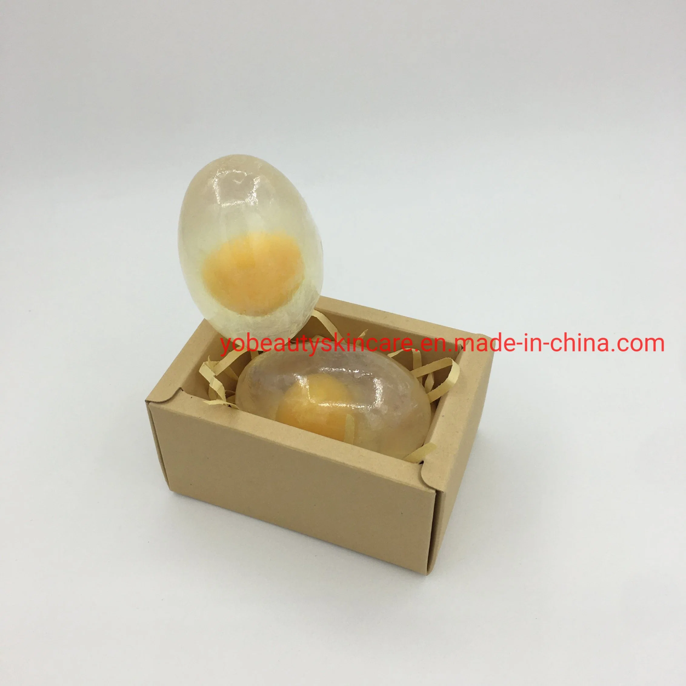 Yoivy Handmade Egg Soap for Skin Whitening Anti-Acne Mites and Repair