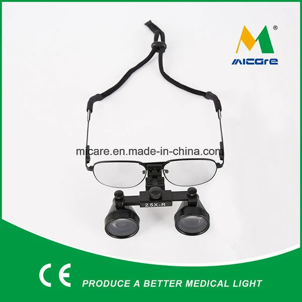 2.5X Surgical Loupes Dental Loupes with Metal Sport Frame