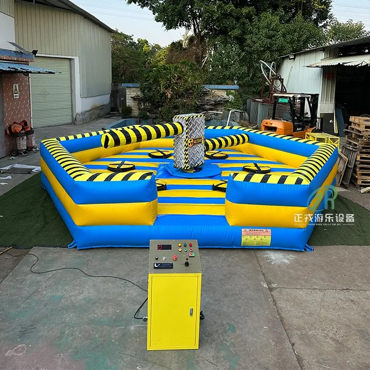 China Best Sale Kids Sdult 8 Man Inflatable Sweeper Games