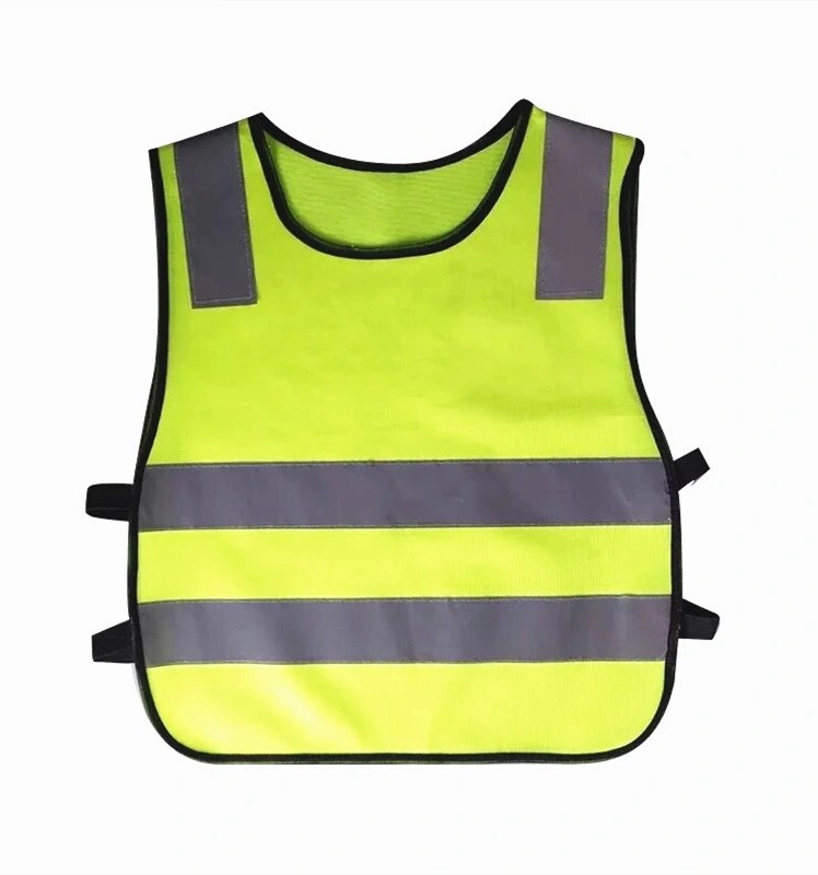 High Visibility Mesh Reflective Roadway Kids Safety Vest for Children