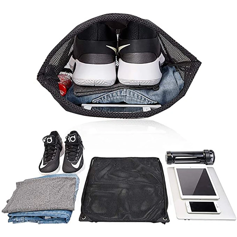 New Heavy-Duty Mesh Sports Equipment Storage Bag for Soccer Ball, Gym and Beach Toys