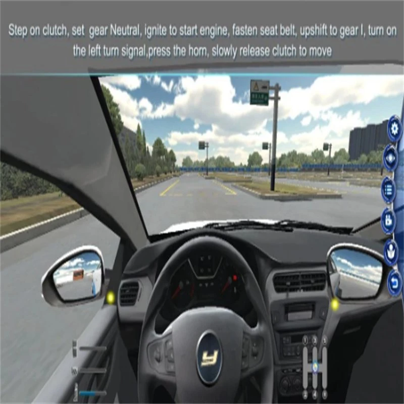 Mais recente Technology Driving Car Simulator da China