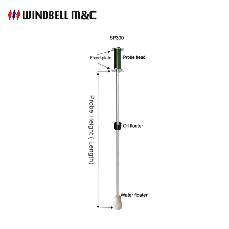 Digital Output Oil Level Sensor Contactless Magnetostrictive Ultrasonic Measuring Device