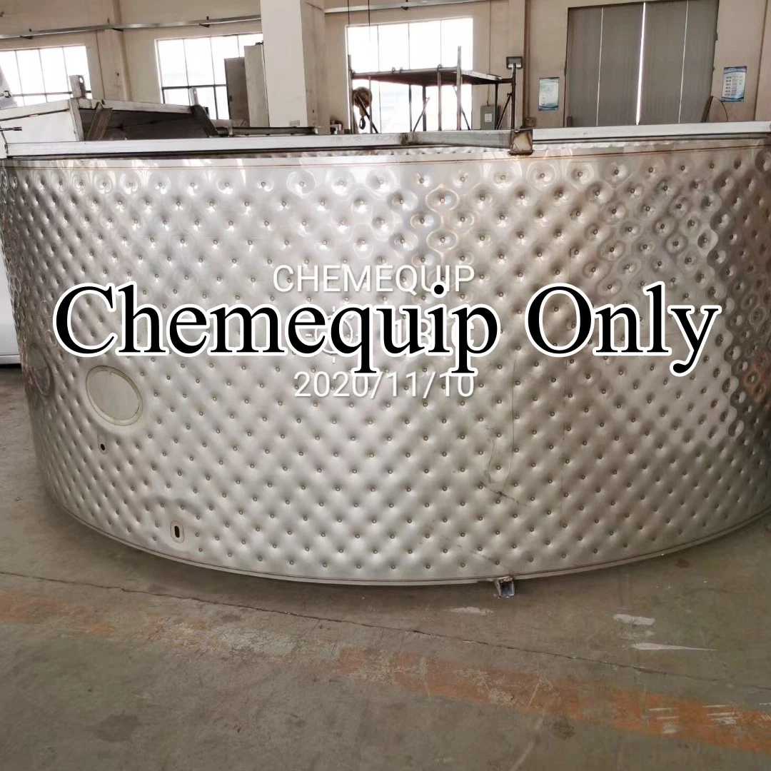 Industrial Refrigeration Part Food Grade Stainless Steel IBC Welding Cooling Dimple Jacket