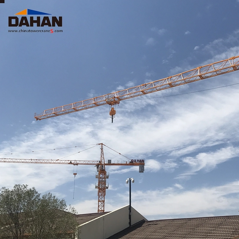 Construction Building Equipment 6013 Flat Head Tower Crane 8ton