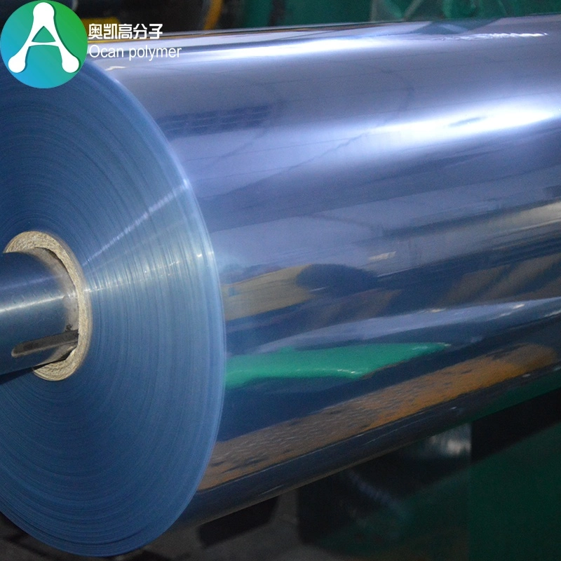 Clear PVC Film, Calendered Transparent Rigid PVC Film for Silk-Screen Printing