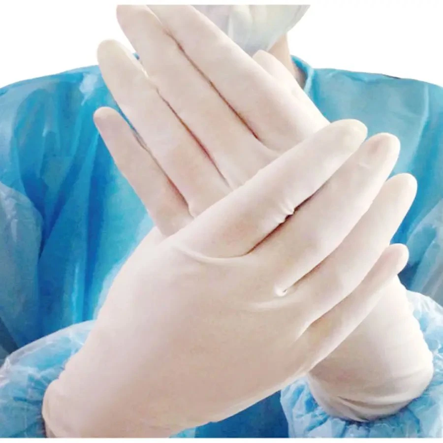 Hospital Doctor Operating Surgical Gloves Malaysia Latex Surgery Gloves