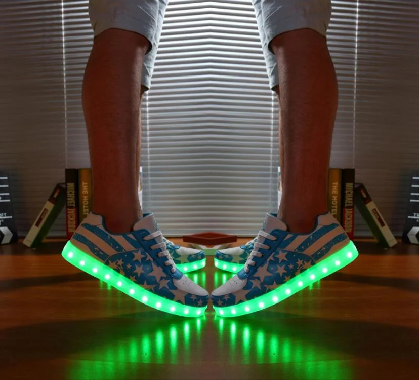 OEM New Design LED Shoes for Ladies