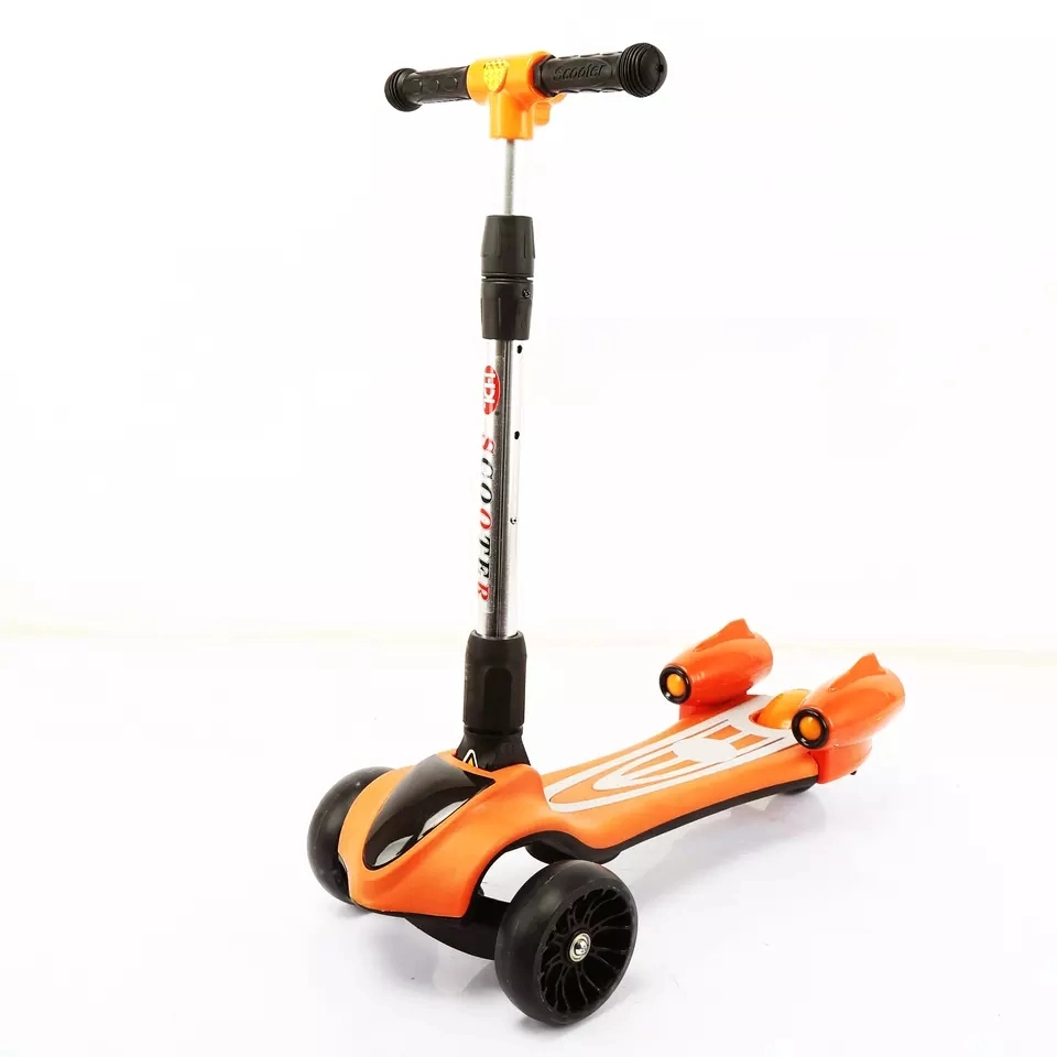 Kid Scooter de estilo de moda de juguetes para niños de 3 ruedas regulables en altura barato Scooters Kick Scooterspray niños Fumar Fumar