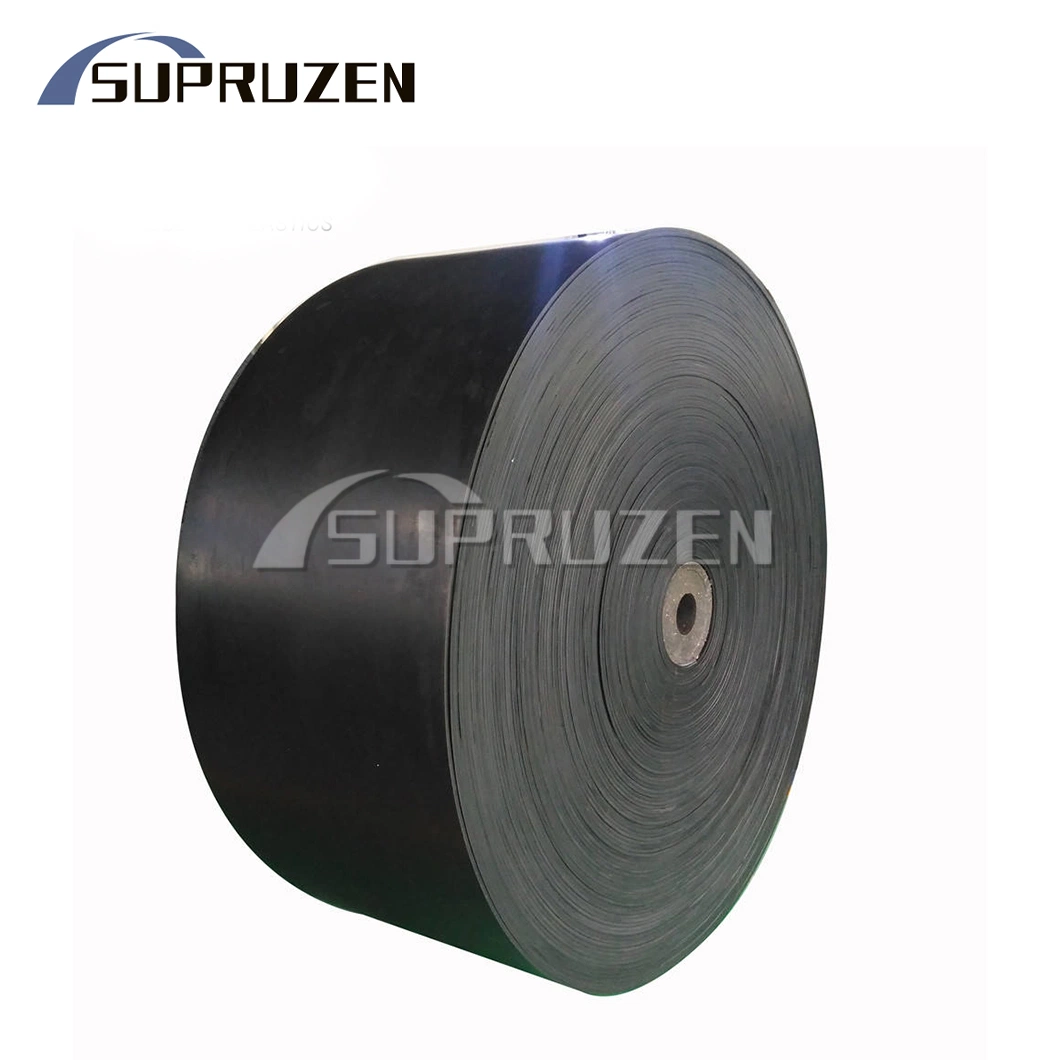 Sunmu Industry Fire Resistant Plate Large Automatic Rubber Conveyor Belt China Suppliers 6mm 7mm 8mm Belt Thickness Round Rubber Conveyor Belt with S-Rim