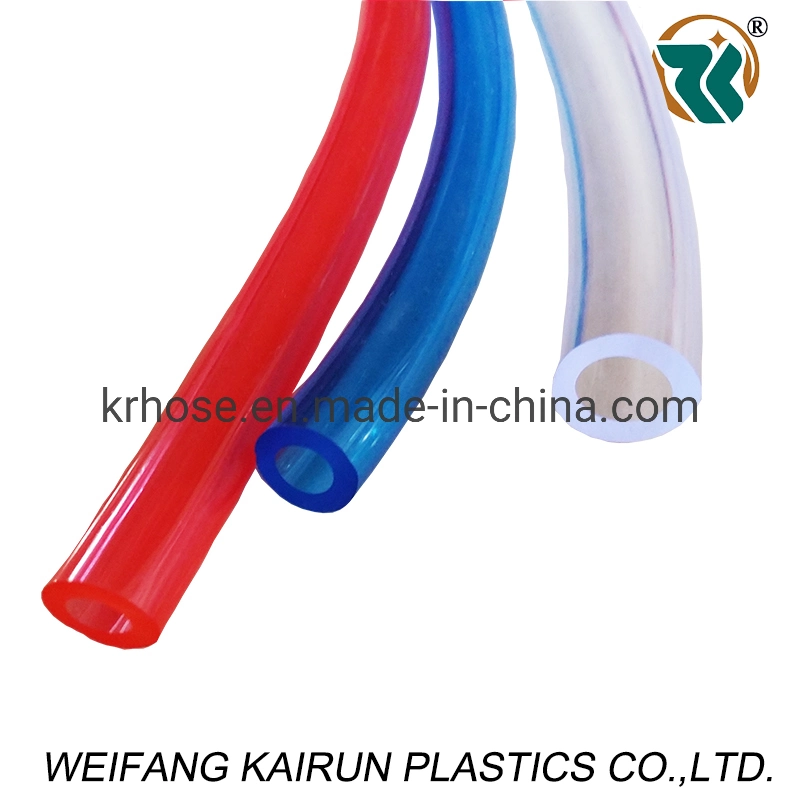 Low Pressure PVC Flexible Water Hose Pipe Plastic Tubes Colorful PVC Clear Mon-Layer Hose